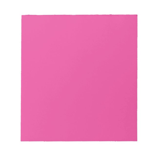 "I'm Beautiful Pink" Notepad (Front)