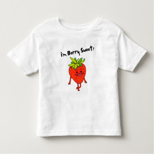 I'm Berry Sweet! - Funny Fruit Pun     Toddler T-Shirt