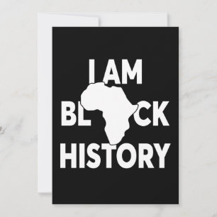I'm Black History Black Lives Matter Invitation