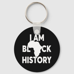 I'm Black History Black Lives Matter Key Ring