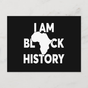 I'm Black History Black Lives Matter Postcard