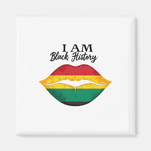 I'm Black History Graphic Tee African American Her Magnet