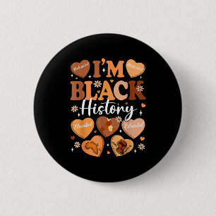 Im Black History Melanin African American Women Gi 6 Cm Round Badge