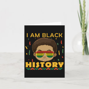 I'm Black History Month For Kids Card
