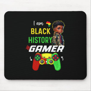I'm Black History Month Gamer African American Gam Mouse Pad