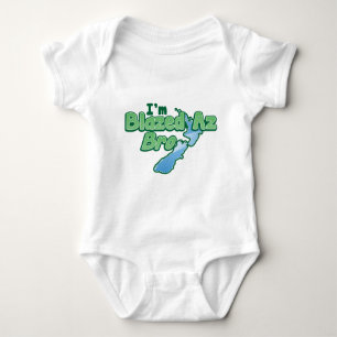 I'm BLAZED as Bro with New Zealand MAP Baby Bodysuit