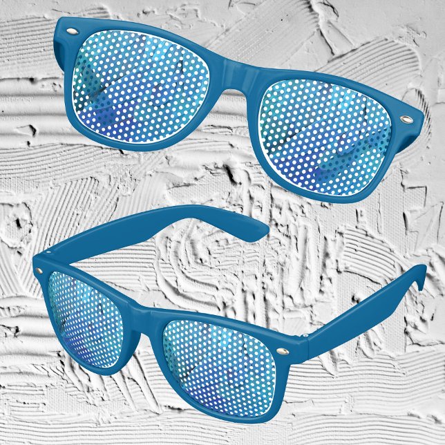 I'm blue - Macaw feathers Aviator Sunglasses (Creator Uploaded)