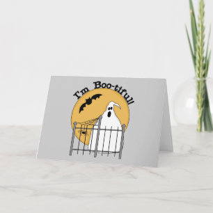 I'm Boo-tiful Halloween T-shirts and Gifts Card
