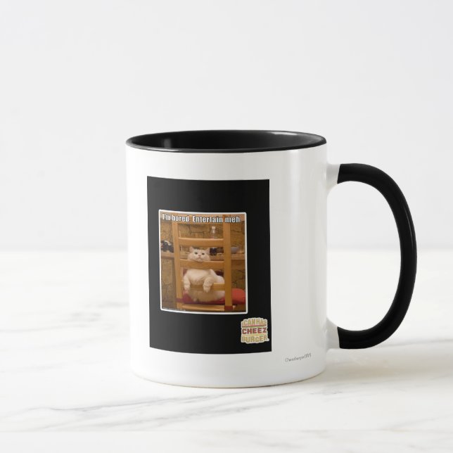 I'm bored. mug (Right)