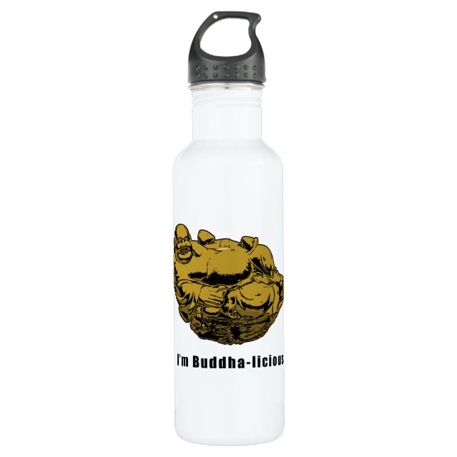 I'm Buddha-licious 710 Ml Water Bottle (Front)