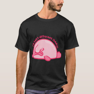 I'm built different (badly) blob fish T-Shirt