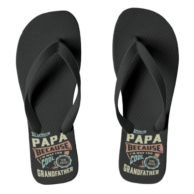 I'm Called Papa Thongs (Footbed)