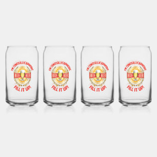 I'm Cenosillicaphobic Set Of Four Can Glasses