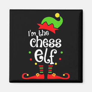 im  chess elf xmas family friend christmas gift magnet