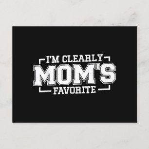 I'm Clearly Mum's Favourite, Favourite Child And F Enclosure Card