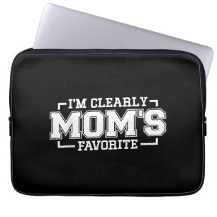 I'm Clearly Mum's Favourite, Favourite Child And F Laptop Sleeve