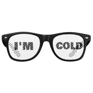 I'M COLD FUNNY WINTER SUNGLASSES CHRISTMAS
