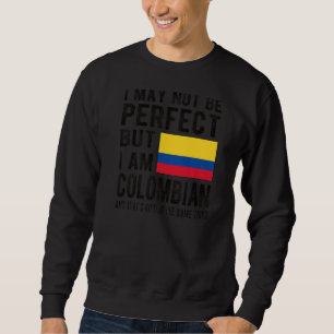 I'm Colombian Flag Colombia Heritage Colombian Roo Sweatshirt