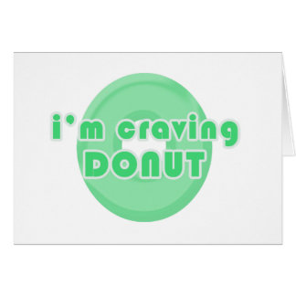 I'm craving doughnut (green)