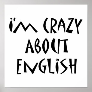 I'm Crazy About English Poster