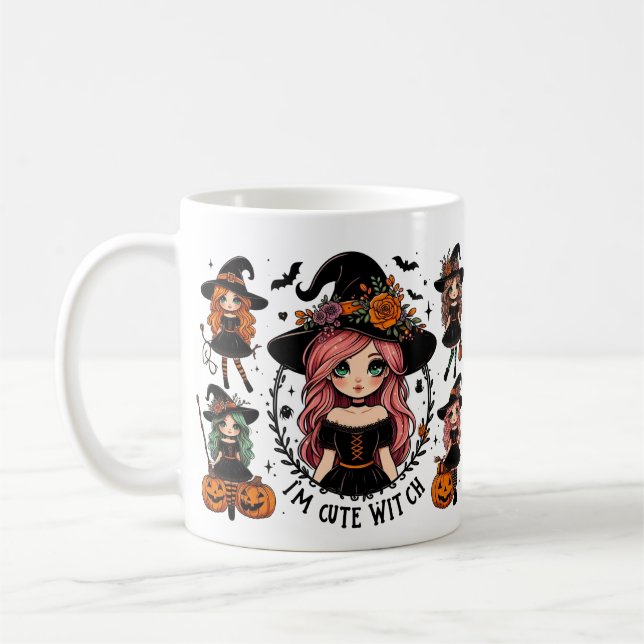 I'm Cute Witch Mug  (Left)