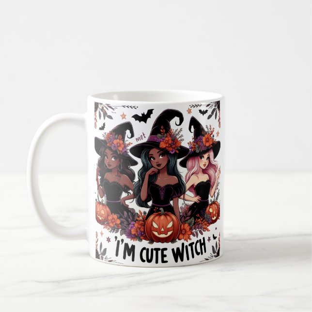 I'm Cute Witch Mug  (Left)