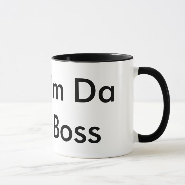 I'm Da Boss Mug (Right)