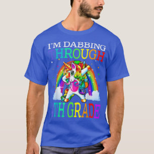 I'm Dabbing Through 4th Grade Back To School Unico T-Shirt