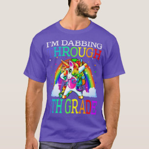 I'm Dabbing Through 5th Grade Back To School Unico T-Shirt