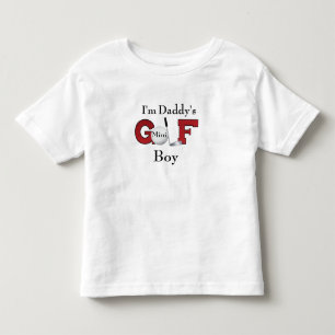 I'm Daddy's Mini Golf Boy Toddler T-Shirt