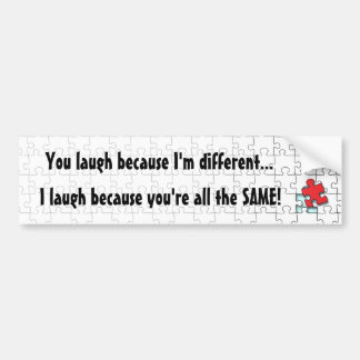 I'm Different Bumper Sticker