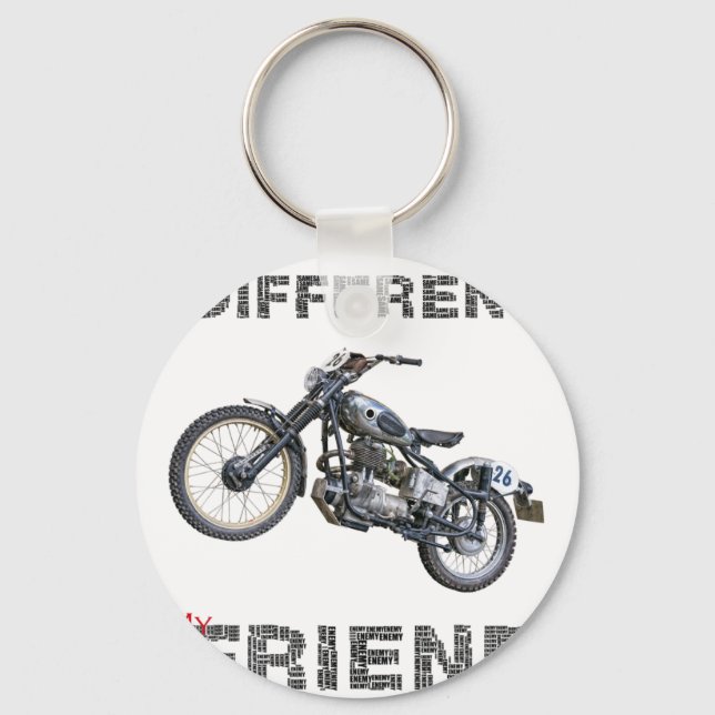 Im different moto key ring (Front)
