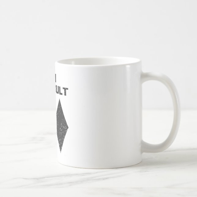 I'm Difficult Funny Double Black Diamonds Ski Snow Coffee Mug (Right)