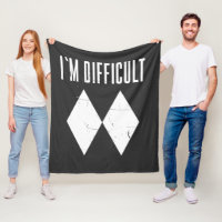 I'm Difficult Ski Double Diamond Winter Sports