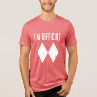 I'm Difficult Skiing Double Diamond Winter Sports