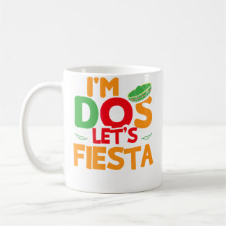 I'M Dos Taco Twosday Boy Girl 2Nd Birthday Coffee Mug