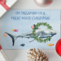 I'm Dreaming of a Great White Christmas Shark