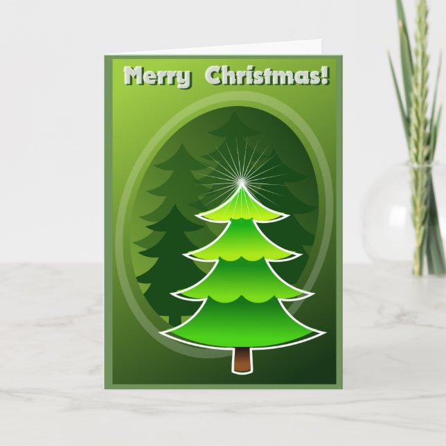 I'm Dreaming of a Green Christmas Holiday Card (Front)