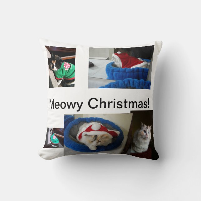I'm Dreaming of A Snuggly Christmas... Cushion (Front)