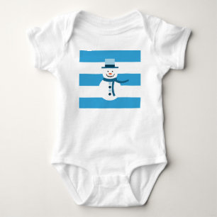 I'm Dreaming Of A White Winter Snowman Baby Bodysuit