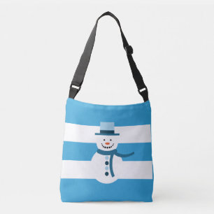 I'm Dreaming Of A White Winter Snowman Crossbody Bag