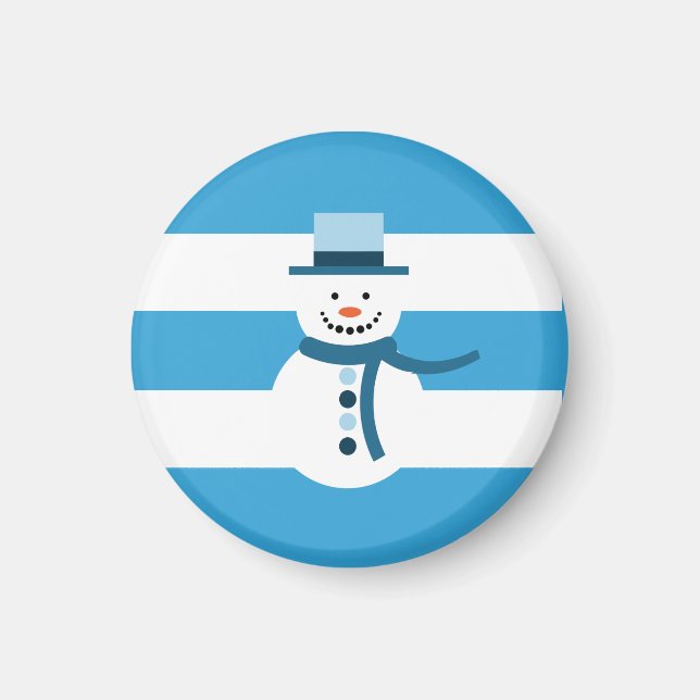 I'm Dreaming Of A White Winter Snowman Magnet (Front)