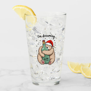 I'm Dreaming of a Wine Christmas Glass