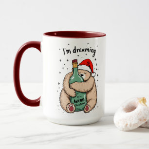 I'm Dreaming of a Wine Christmas Mug