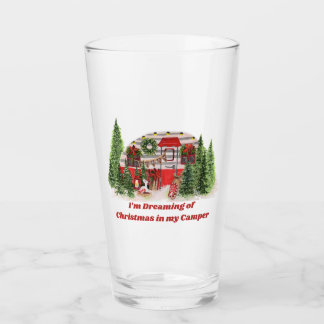 I'm Dreaming of Christmas in my Camper on a Glass