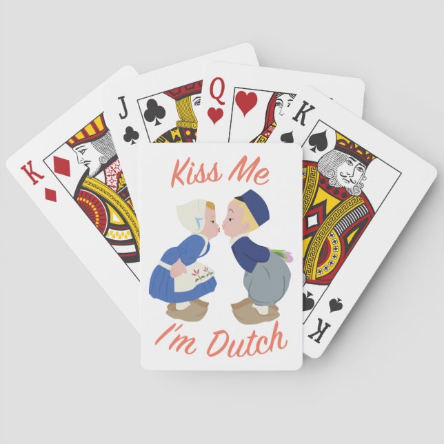 I'm Dutch Playing Cards (Back)