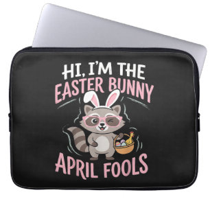 Im Easter Bunny April Fools Laptop Sleeve