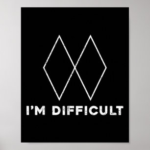 I'm Easy Cool Skiing Stuff For Men Funny Ski Snowb Poster