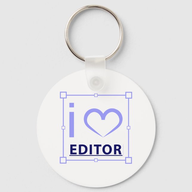 I'm Editor Key Ring (Front)