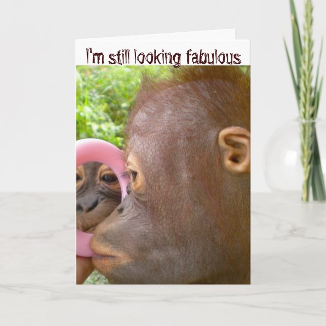 I'm Fabulous Sarcasm for Friends Card (Front)